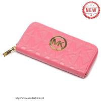 michael kors logo signature groot roze portefeuilles Schoudertassen 2smkl646